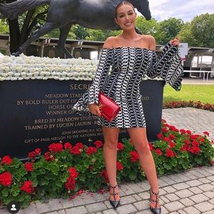 Bardot off shoulder dress